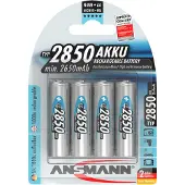 Ansmann Akku Mignon AA 2650 mAh 1,2V Ni-MH,4 Stück