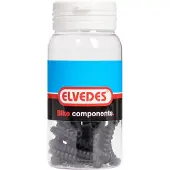 Elvedes 0.8-1.2 Mm Kabelschutzgummi 25 Einheiten