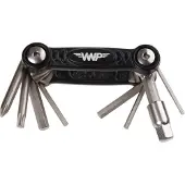 Vwp multitool Torx 7 cm schwarz/silber 9 Funktionen