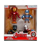 Jada Avengers Nano Metalfigs Diecast Minifiguren 4-er Pack 6 cm