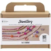 Creotime 977618, Schmuck-Set, Mehrfarbig