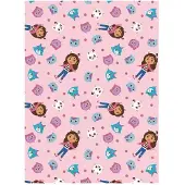 Gabby's Poppenhuis Gabby’s Dollhouse Kuscheldecke – Flanell 110×150 cm, Weich & Warm