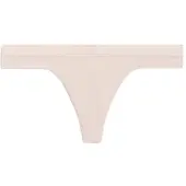 Calvin Klein für Damen. 000QF6307E Tanga Seductive Comfort nackt (XS), Heimtextilien, Mikrofaser, Nachhaltig