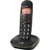 Doro Phone EASY 100W Strahlungsarmes Schnurlostelefon, Rufnummernanzeige, 10h Sprechzeit, 4 Tage Standby, Freisprechfunktion, DECT