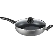 Kruger Bratpfanne "Aluminium Großraumpfanne Gourmet, 28 cm" Aluminium 1 Stk. tlg. für Induktions-Kochfelder geeignet