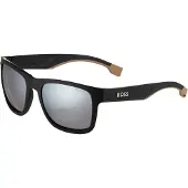 HUGO BOSS BOSS 1496/S Matte black beige 55/19/140 Herren Sonnenbrillen