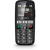 Emporia HAPPY, Balken, 4,6 cm (1.81"), Bluetooth, 800 mAh, Schwarz