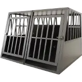 Trekker Hundebox XL 97x90x69cm, Schwarz