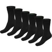Bamboo Basics Socken Beau Black (6er set)-Schuhgröße 41 - 46