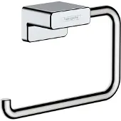 Hansgrohe AddStoris Toilettenpapierhalter ohne Klappe 14,1x4x9,3 cm Chrom