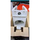 Duravit Stand-Tiefspül-WC D-NEO rim. f Kombi m Spülk. Abgang Vario weiss