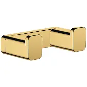 Hansgrohe HG Doppelhaken AddStoris polished gold