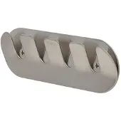 Tiger Handtuchhaken Rack Round Edelstahl Gebürstet