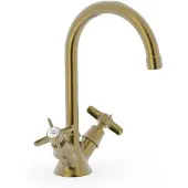 Tres 2 Griff Waschtischarmatur Mit Griff G3/8" flexible Anschlussschläuche, 24210901LM 24210901LM