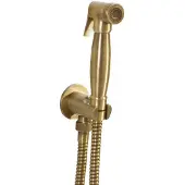Sapho Bidetbrause, Retro-Stil, Schlauch und Brausehalter mit Duschanschluss, Bronze