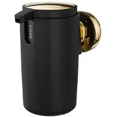 Tiger Seifenspender Cooper Schwarz / poliertes Gold 175 ml
