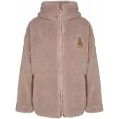 Barbour Jacke Amber Fleece Damen Natural Light Sand Dark Navy-14