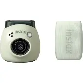 Fujifilm INSTAX PAL Digitalkamera, Pistaziengrün + Drucker mini Link 3, Salbeigrün