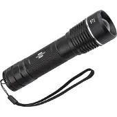 Brennenstuhl LuxPremium TL 1201 AF LED Taschenlampe, 1200 Lumen, stufenloser Fokus, IP67, Aluminium, 155 mm, schwarz
