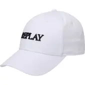 Replay Baseball Cap "COMPONENTE NATURALE" mit Logo-Stickerei