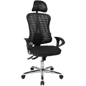 Topstar HJH SOLUTION DELUXE HEAD AL.U2 - Profi B?rostuhl Schwarz