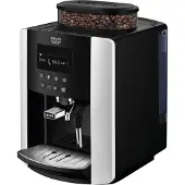 Krups EA8178, Espressomaschine, 1,7 l, Kaffeebohnen, Eingebautes Mahlwerk, 1450 W, Schwarz, Silber