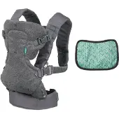 Infantino Grauer Babytrage-Rucksack für Säuglinge - Geeignet von Geburt bis 14,5 kg