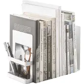 Yamazaki Buchstütze Tower White (2-Teilig)