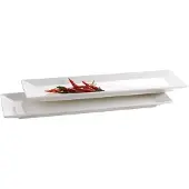 MÄSER Serie Trendy Line, Teller rechteckig 32 x 11 cm, im 2er-Set