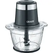 Graef CH502EU, Schwarz, Käse, Fruits, Fleisch, Gemüse, Edelstahl, Glas, 1 l, 500 W