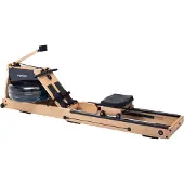 Christopeit Sport Ruderzugmaschine "WP 5000 Wasserrudergerät" Testsieger Stiftung Warentest Ausgabe 1/2025, Rudermaschine, Holz