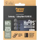 PanzerGlass Kameraprotektor Hoops Optic Rings für das Samsung Galaxy A16 4G/5G - Transparent