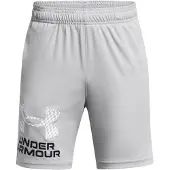 Under Armour Ua Tech Logo Shorts-Grau 1383333-011__YLG