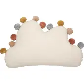 Douceur D`Interieur Pompons Jj2723 Cushion Beige