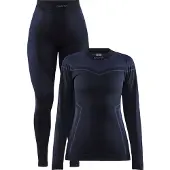 Craft Baselayer-Set Core Dry Fuseknit Set Black Damen-M