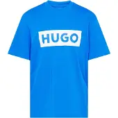 HUGO Nico Blue Kurzarm-t-shirt