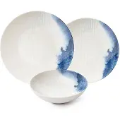 Hermia Concept , GBSATN24Y4R30483, Tafelservice (24-teilig), 100 % PORZELLAN, Mehrfarbig, 25 x 25 x 2 cm