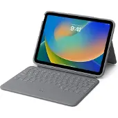 Logitech Rugged Combo 4 Touch, QWERTY, UK Englisch, Trackpad, 1,8 cm, 1,2 mm, Apple