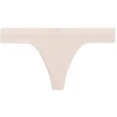 Calvin Klein für Damen. 000QF6307E Tanga Seductive Comfort nackt (S), Heimtextilien, Mikrofaser, Nachhaltig