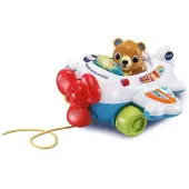 Vtech Pilot Lolo Kinder Drag Flugzeug Spanische Version