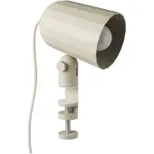 HAY Klemmleuchte Noc Clip weiß E14 - - , Noc Clip, Weiß, für Wohnzimmer, Metall, Design