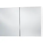 Differnz Spiegelschrank Somero 100 x 13 x 66 cm weiß 2-türig