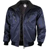 Qualitex Pilotenjacke mit festem Arm & Steppfutter, Größe: XL,...