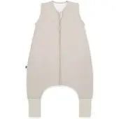 Emma & noah Schlafsack mit Umschlag-Füßen Essential Beige SSF-002-050-110-
