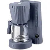 Alessi - Plissé Filterkaffeemaschine, grau