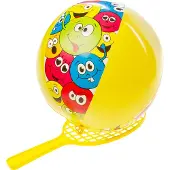 LG-Imports Racket mit Tapball lachendem Gesicht