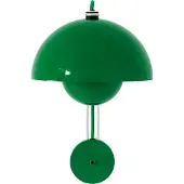 &tradition Flowerpot VP8 Wandleuchte, Stecker, signalgrün - &TRADITION &Tradition, Flowerpot VP8, Grün, für Wohnzimmer, Metall, Design