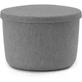 Normann Copenhagen Versteckter Aufbewahrungshocker, grau, klein