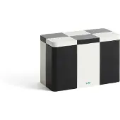 HAY Blechdose Medium Black / Off-White