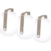 Fermob Balad Set 3 Lampen H. 12 CM